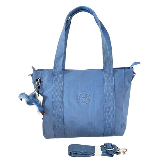 reduced brand new kipling vintage Asseni Small Tote Bag crossbody haze blue - Picture 9 of 9